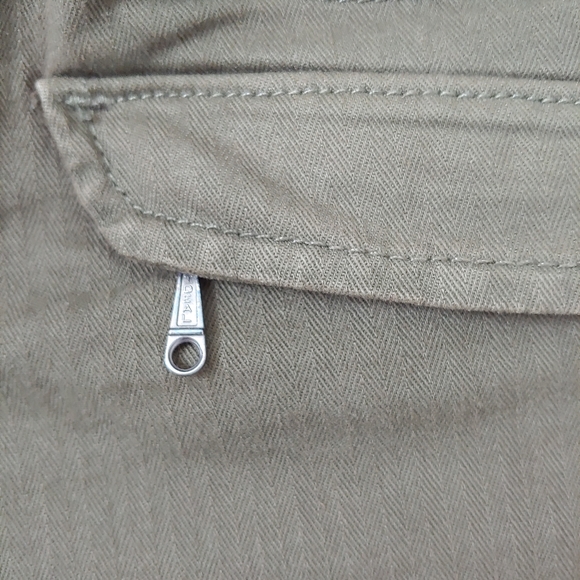 Gap 1969 Always Skinny Jeans Utility Olive Green Size 24 Low Rise - Picture 7 of 8